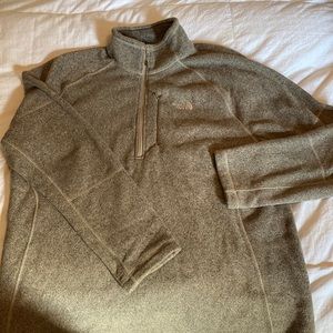 The North face 1/4 zip jacket